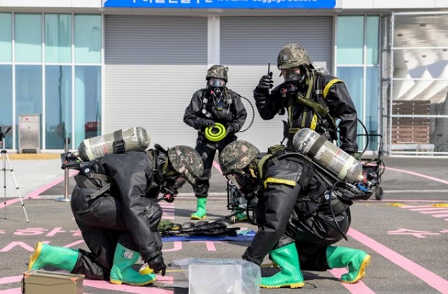 해군2함대, 평택·당진항 통합 항만방호훈련 실시
